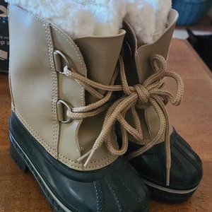 New w/o tags Dyna Kids Toddler Winter Snow Boots Sz 6 like Sorel Caribou